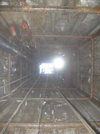 27 View up shaft